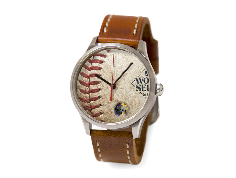 Texas Rangers 2023 World Series Game Used Baseball Watch Collection - Deciding Game 5