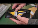 nhl game worn uniform billfold wallet
