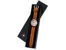image displaying mlb baseball watch in black gift box.