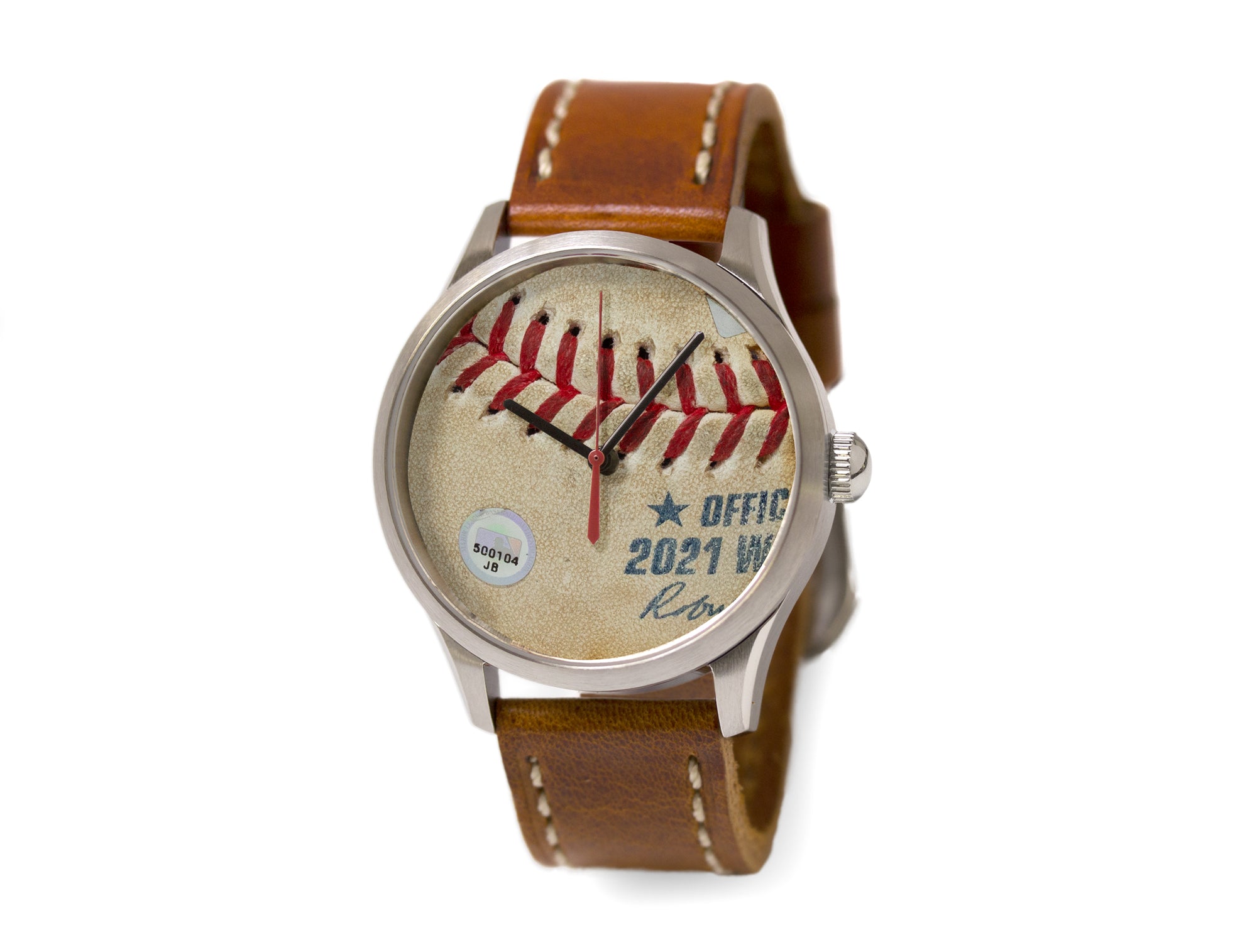 Women's St. Louis Cardinals Gold Rolled Link Bracelet Wristwatch