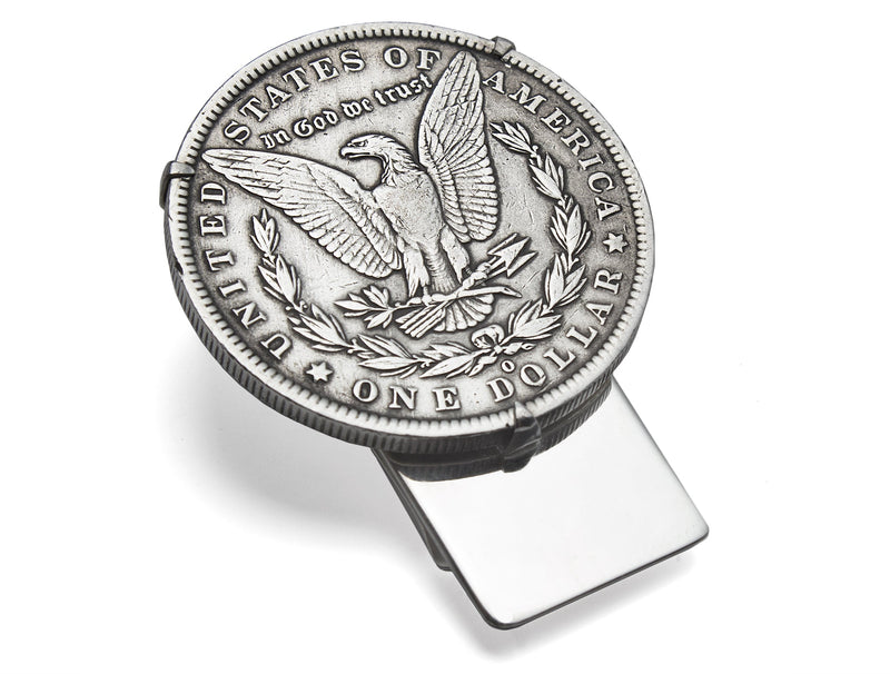 1800s Morgan Silver Dollar Money Clip