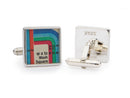 New York Subway Vignelli Diagram Cuff Links