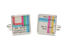 New York Subway Vignelli Diagram Cuff Links