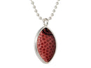 NFL Game Used Football Necklace