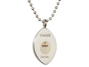 NFL Game Used Football Necklace