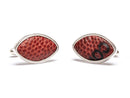 NFL Super Bowl Game Used Football Cuff Links
