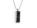 nhl game used puck edge pendant
