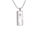 NHL Game Used Puck Edge Pendant