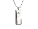 NHL Game Used Puck Edge Pendant