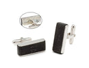 NHL Stanley Cup Game Used Puck Edge Cuff Links