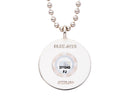 MLB Game Used Baseball Necklace