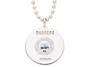 MLB Game Used Baseball Necklace