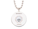 MLB Game Used Baseball Necklace