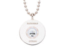 MLB Game Used Baseball Necklace