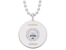 MLB Game Used Baseball Necklace