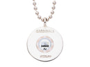 MLB Game Used Baseball Necklace