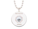 MLB Game Used Baseball Necklace