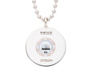 MLB Game Used Baseball Necklace