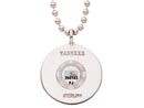 MLB Game Used Baseball Necklace