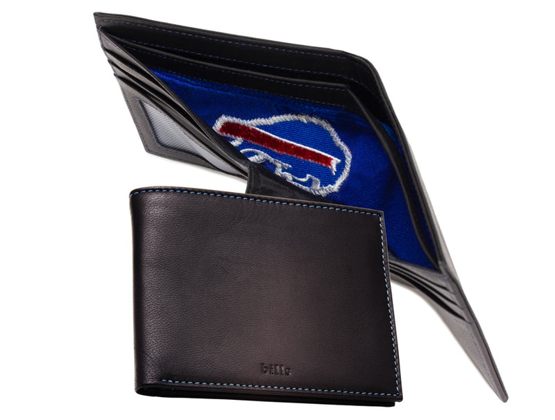 NFL Game Used Uniform Emblem Billfold Wallet