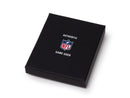 nfl game used uniform money clip wallet