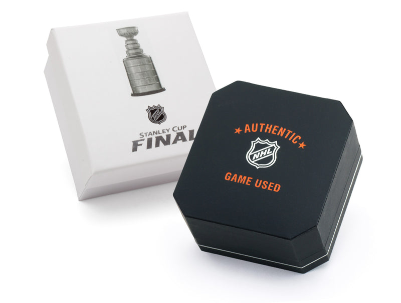 colorado avalanche game used puck cuff links - stanley cup final 2022