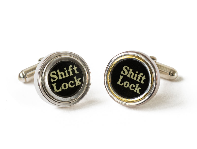 vintage typewriter command key cuff links