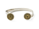 new york transit token bangle