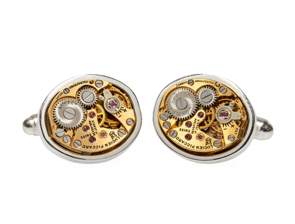 Vintage Classic Watch Movement Cuff Links - Collector's Edition