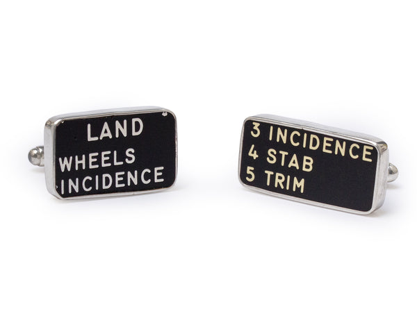 Cockpit Panel Cuff Links