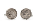 flying eagle cent cuff links