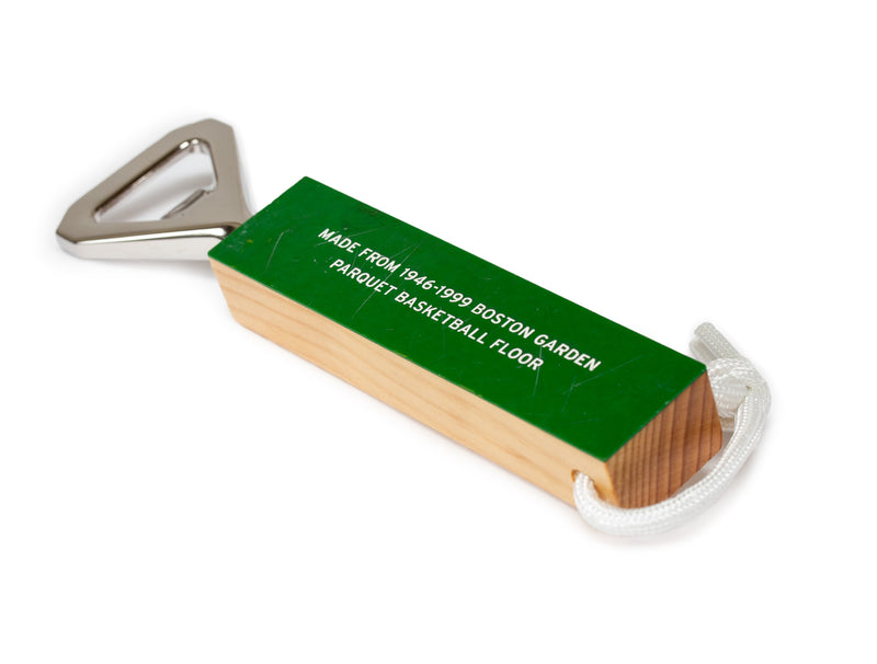 boston garden basketball floor bottle opener
