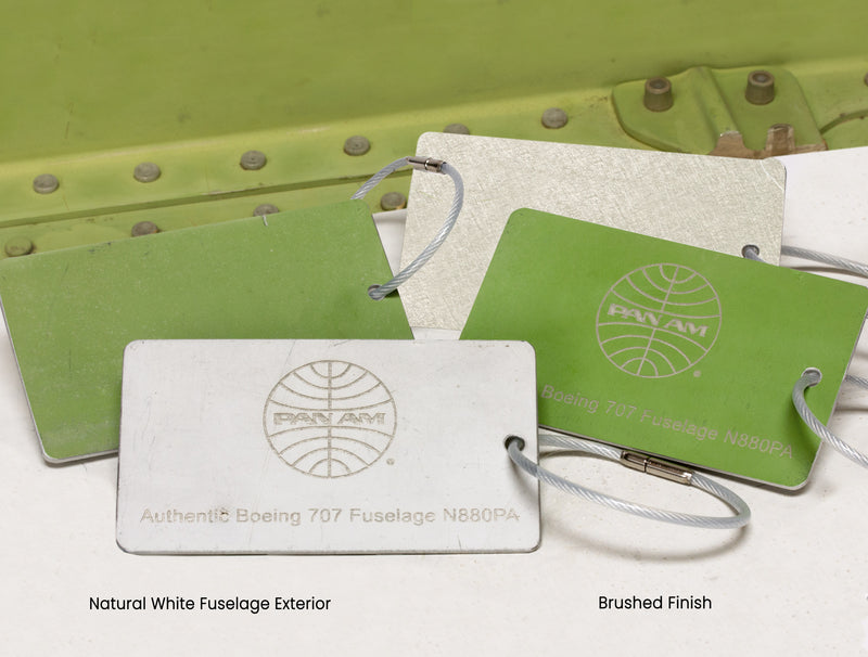 pan american fuselage luggage tag