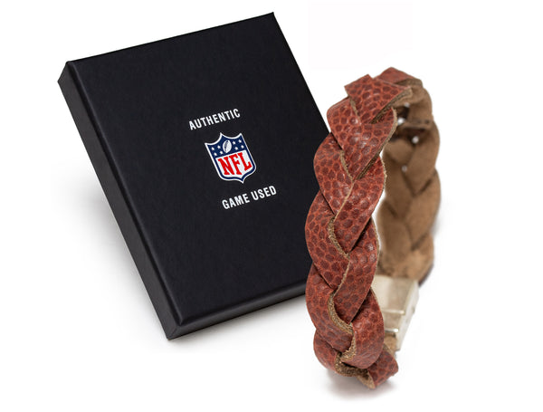 NFL Game Used Football Bracelet