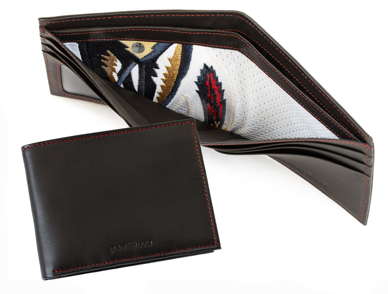 NHL Game Used Uniform Emblem Billfold Wallet