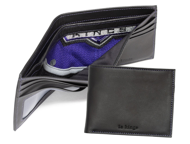 NHL Game Used Uniform Emblem Billfold Wallet