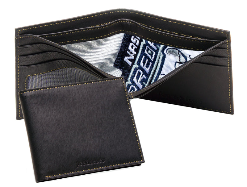 NHL Game Used Uniform Emblem Billfold Wallet