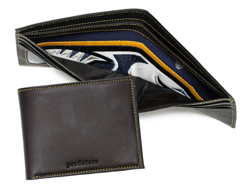 NHL Game Used Uniform Emblem Billfold Wallet