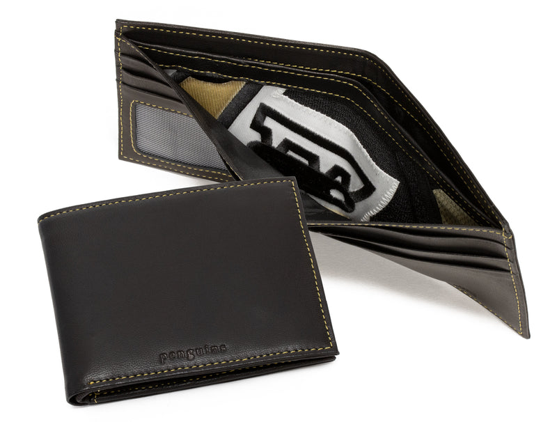 NHL Game Used Uniform Emblem Billfold Wallet