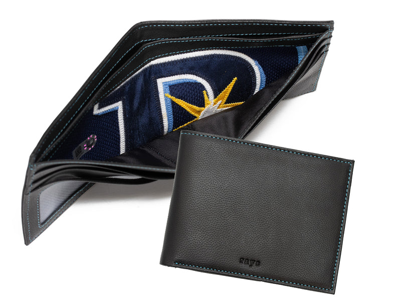 MLB Game Used Uniform Emblem Billfold Wallet