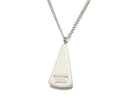 image displaying backside of brooklyn bridge concrete pendant.