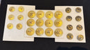 new york transit token button sets - sample sale!