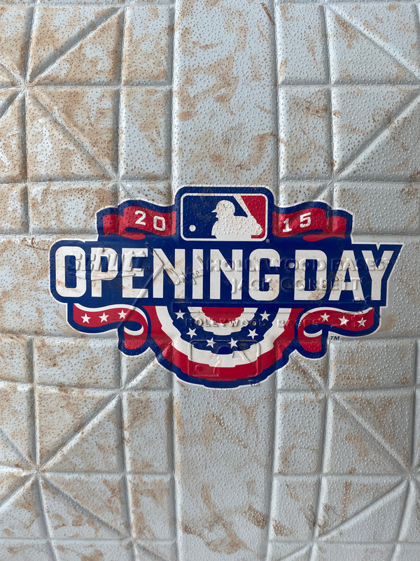 Pittsburgh Pirates Opening Day Logo Game Used Base