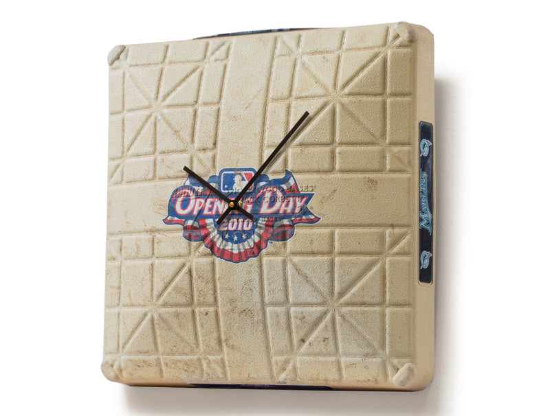 mlb game used base - opening day collector's edition