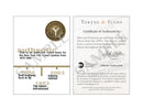 image displaying a sample coa for the ny token watch.