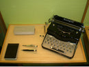 vintage typewriter key pen