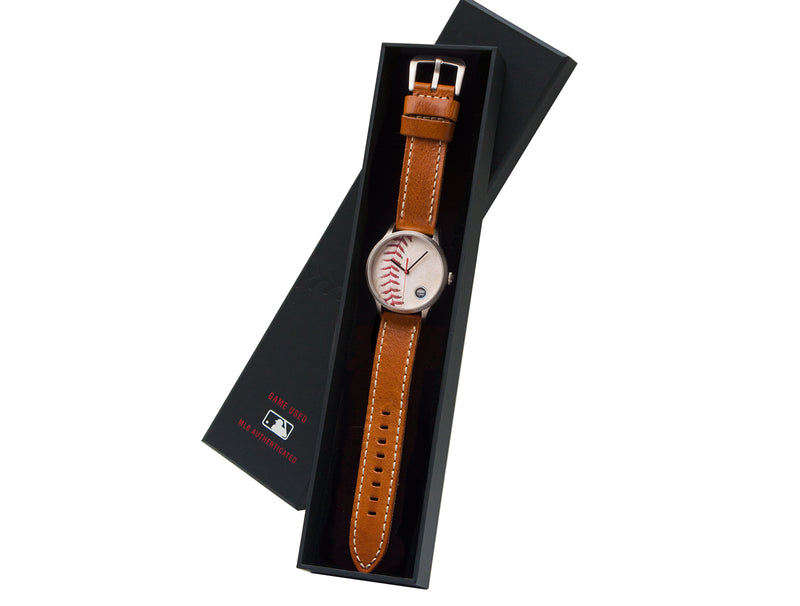 chicago cubs 2016 playoffs game used baseball watch collection