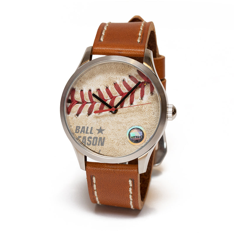 Chicago Cubs 2016 Playoffs Game Used Baseball Watch Collection