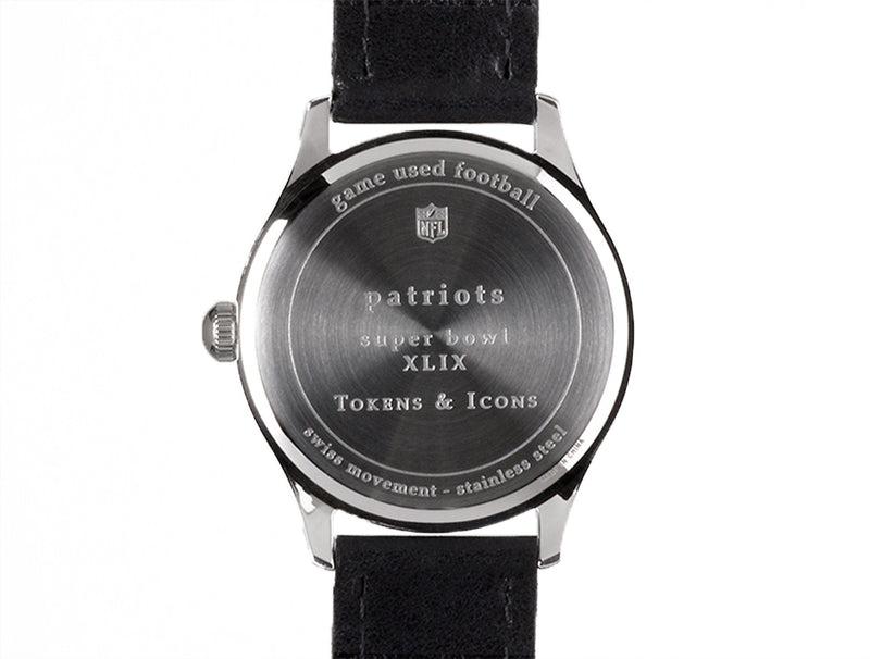 NFL Super Bowl Game Used Football Watch