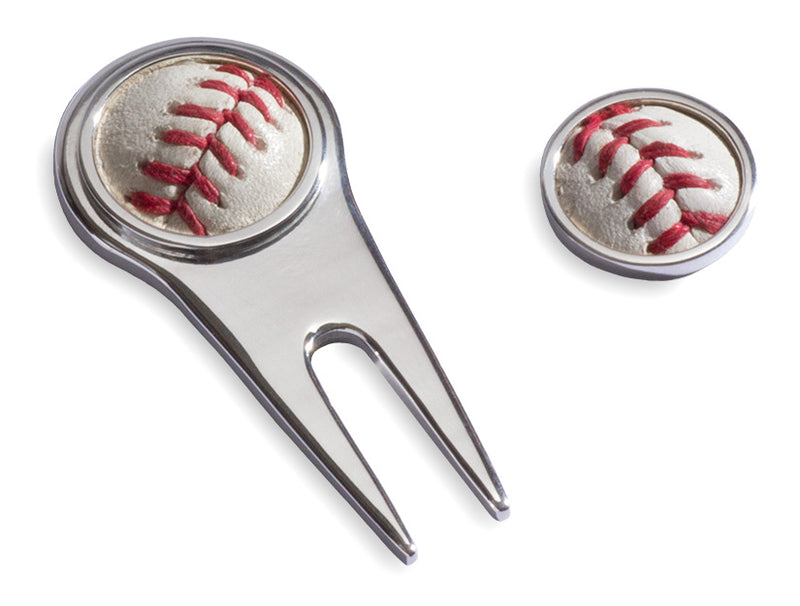 new york yankees game used baseball golf divot tool gift set